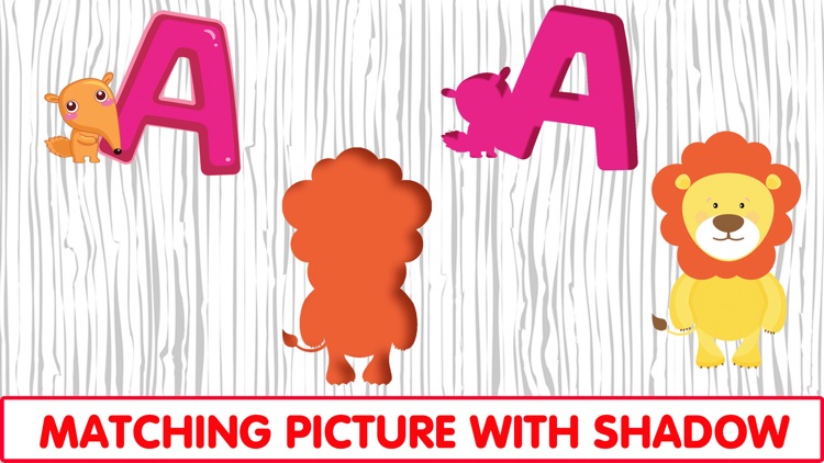 ABC Matching Shadow & Animals