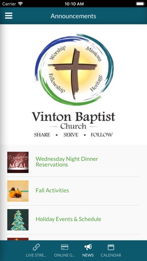 Vinton Baptist Church(圖3)-速報App