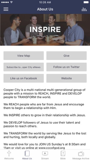 Cooper City Church of God App