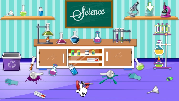 Classroom Cleaning High School