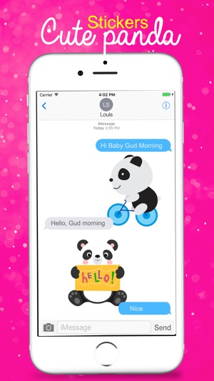 Cute Panda Stickers Pack!(圖4)-速報App