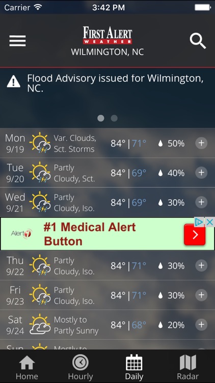 WECT 6 First Alert Weather screenshot-3