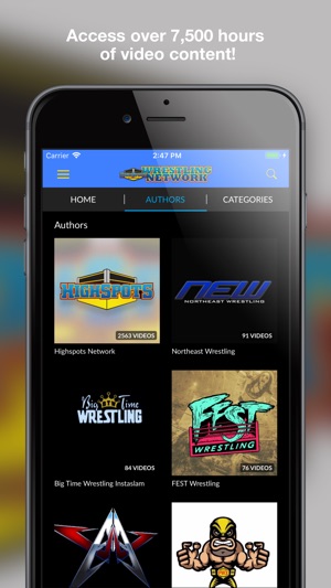 Highspots Wrestling Network(圖4)-速報App