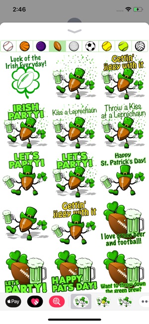 St Pat Sports MegaStickerPak(圖4)-速報App