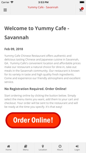 Yummy Cafe Savannah(圖1)-速報App