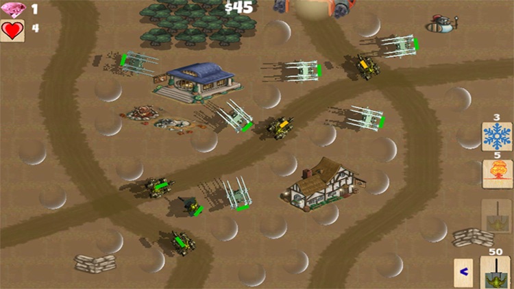 In the depth of the war