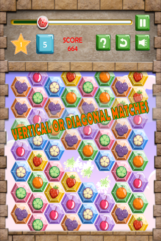 Fruit Match 3 - Jewel Crush screenshot 3