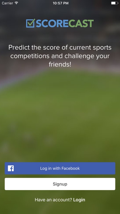Scorecast - Social Bet Pool