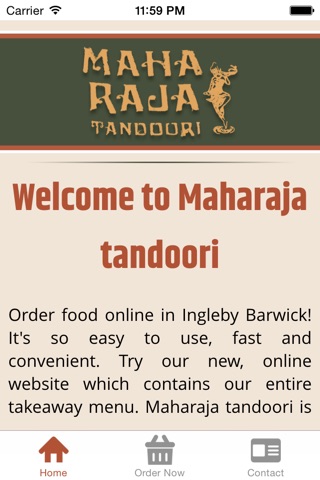 Maharaja Tandoori screenshot 2