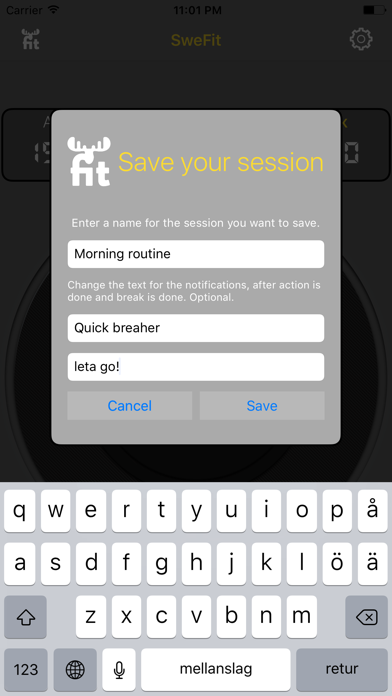 Swe fit screenshot 3