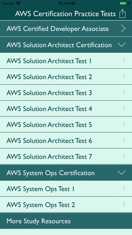 AWS Certification Practice