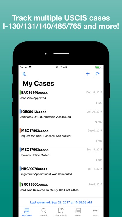 Case Tracker for USCIS