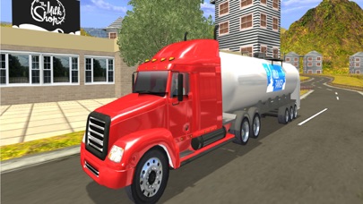 Milk Transport Dairy Van 3D screenshot 2