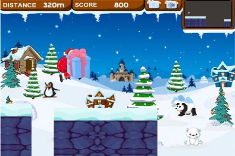 Speed Santa Running screenshot 2