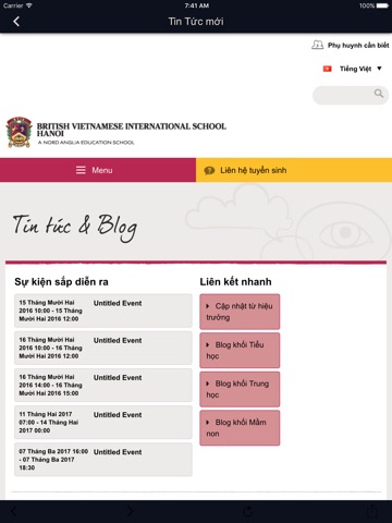 British Vietnamese International School Hanoi screenshot 3