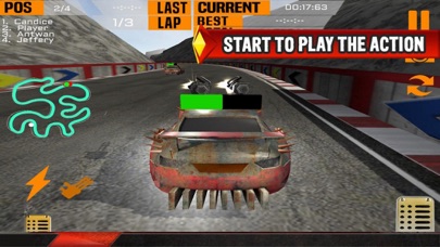 Death Car Xtreme: Rally Race screenshot 3