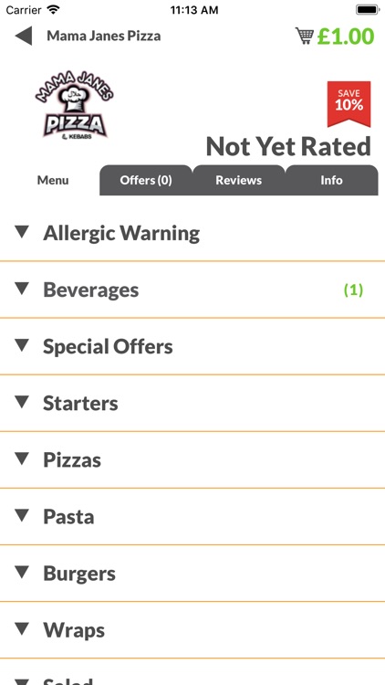 Mama Janes Pizza NG7