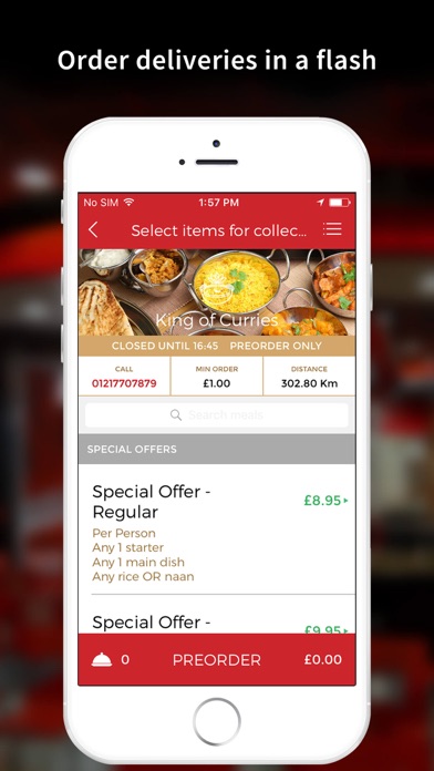 How to cancel & delete King of Curries Birmingham from iphone & ipad 1