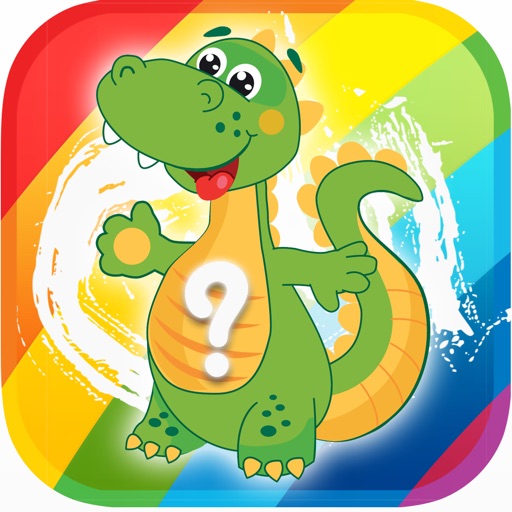 Cartoon Dinosaur Puzzles Games for World Jurassic iOS App