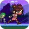 Ninja Girl vs Zombie most addictive action game with three different world