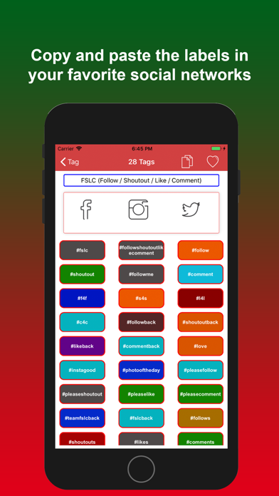 Hashtags Tags# for Instagram screenshot 3