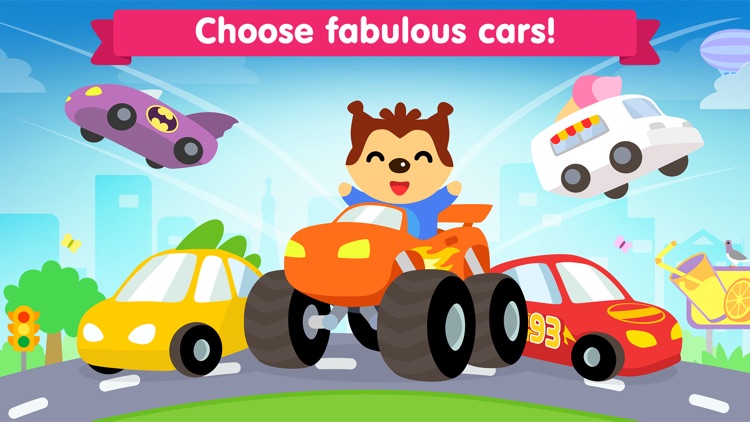 Car game for kids and toddlers screenshot-0