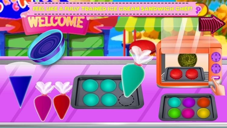 Ice Cream Sandwich Making screenshot-3