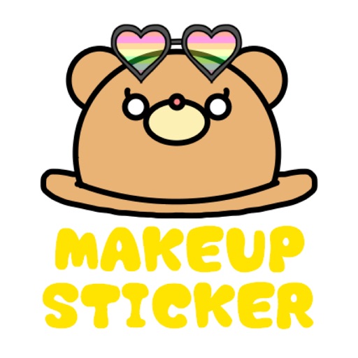 Makeup Sticker icon