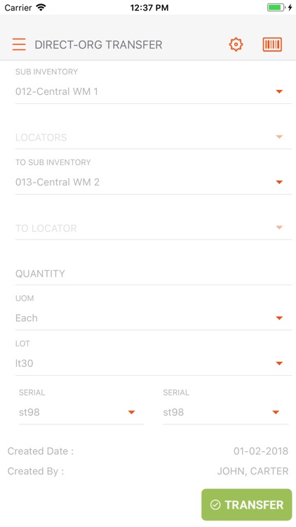 Smart Direct Org Transfer