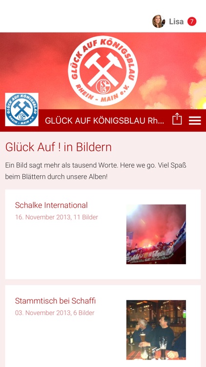 GLÜCK AUF KÖNIGSBLAU