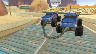 Chained Monster Truck 4x4 Race screenshot 4