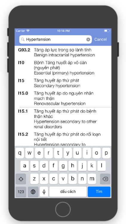 ICD-10 Dictionary