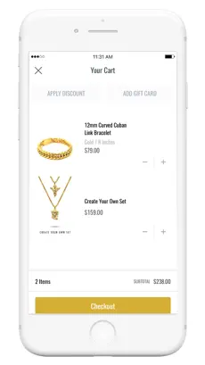 Screenshot 4 The Gold Gods Jewelry iphone