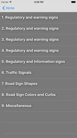 Game screenshot KY DMV Road Sign Flashcards mod apk