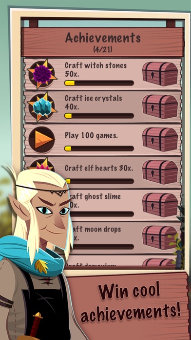 ELFCRAFT - MATCH 3 STONES 1.6.5 IOS GAME GIẢI TRÍ ELFCRAFT - MATCH 3 STONES 1.6.5 IOS