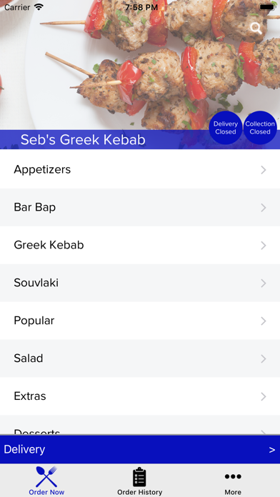How to cancel & delete Sebs Greek Kebab from iphone & ipad 2