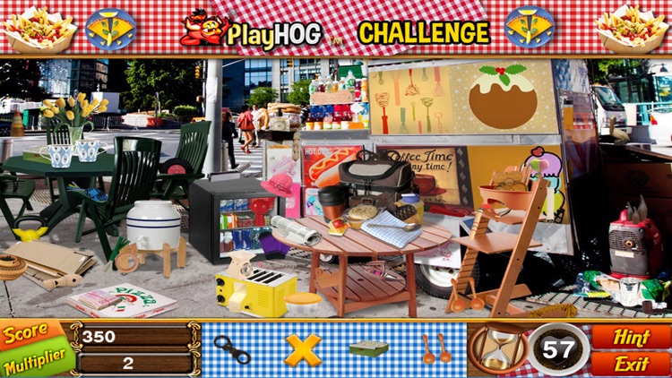 Food Cart Hidden Objects Games