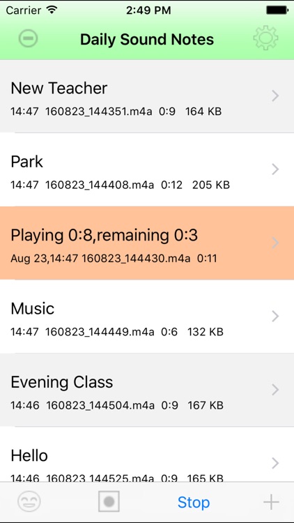 Daily Sound Notes screenshot-3