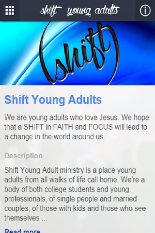 Shift Young Adults screenshot 2