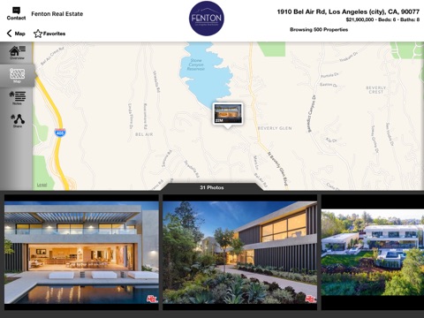 Fenton LA Real Estate for iPad screenshot 3