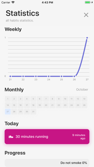 66 Days - Habit Tracker screenshot 4