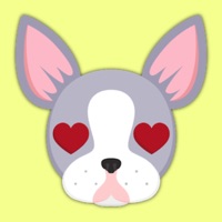 Animated Blue Boston Terrier