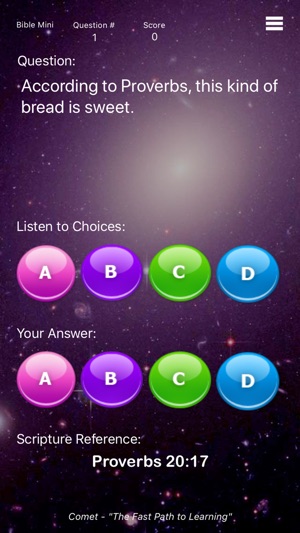 Spelling With Comet Bible Mini(圖1)-速報App