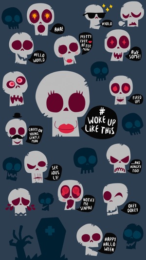 Skullmoji - Skull emojis