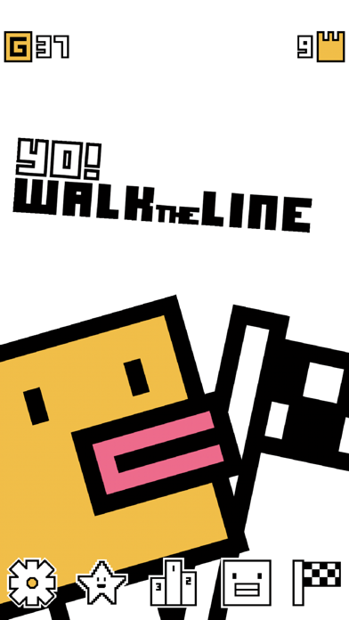 Yo! Walk the Line Screenshot 1