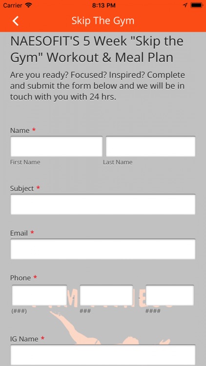 IAmFitness screenshot-4