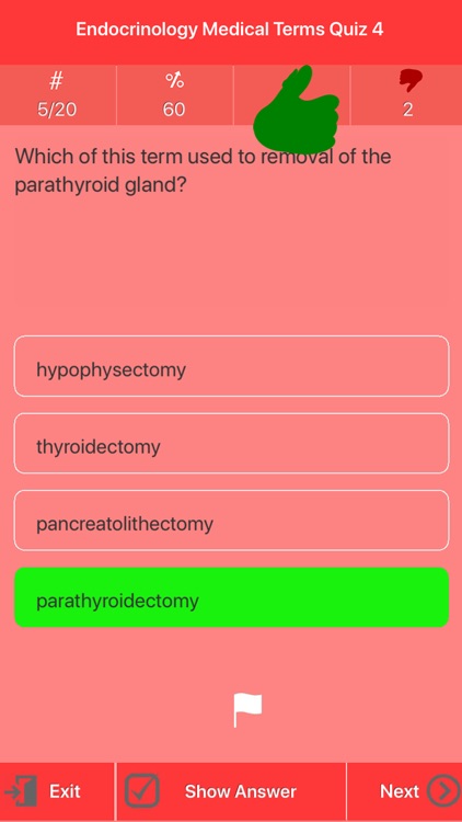 Endocrinology Terminology Quiz