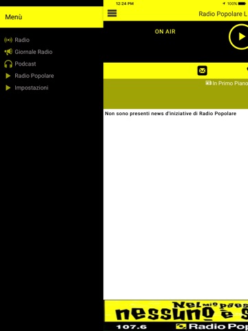 Radio Popolare screenshot 2