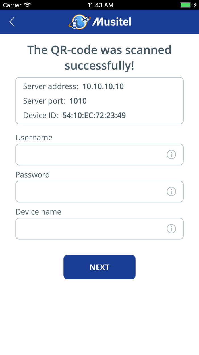 MUSITEL Alarm Transmitter