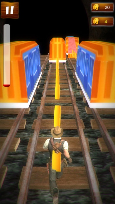Rail Mine Rush Endless Run screenshot 4